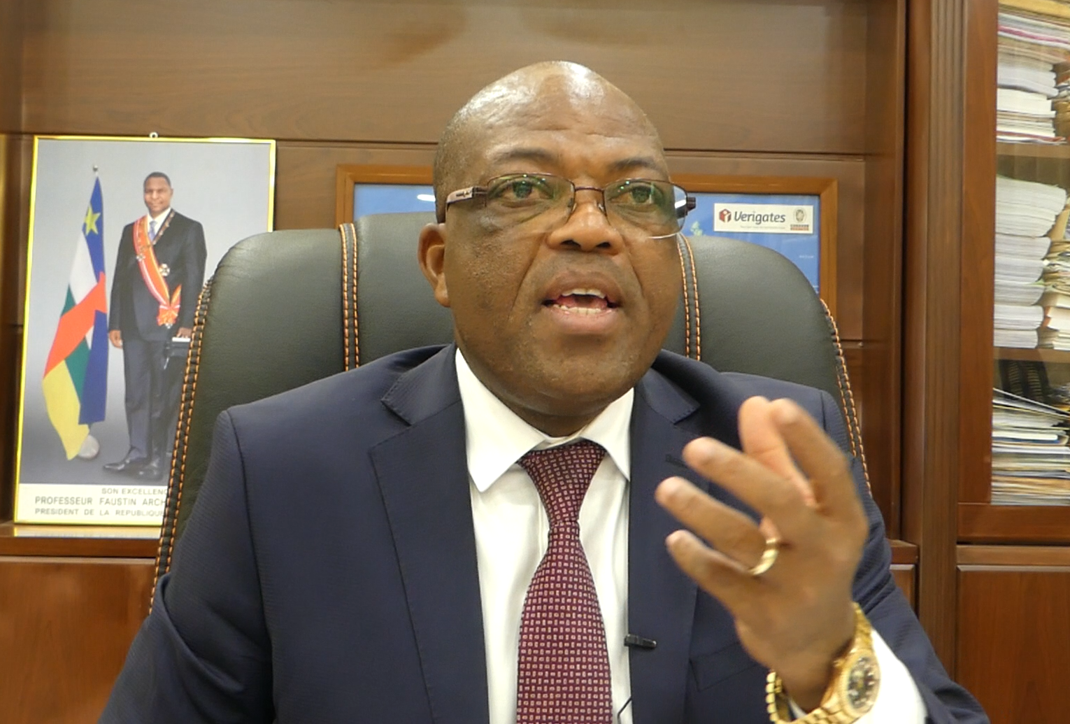 Thierry Patrick Akoloza revendique des avancées à son ministère