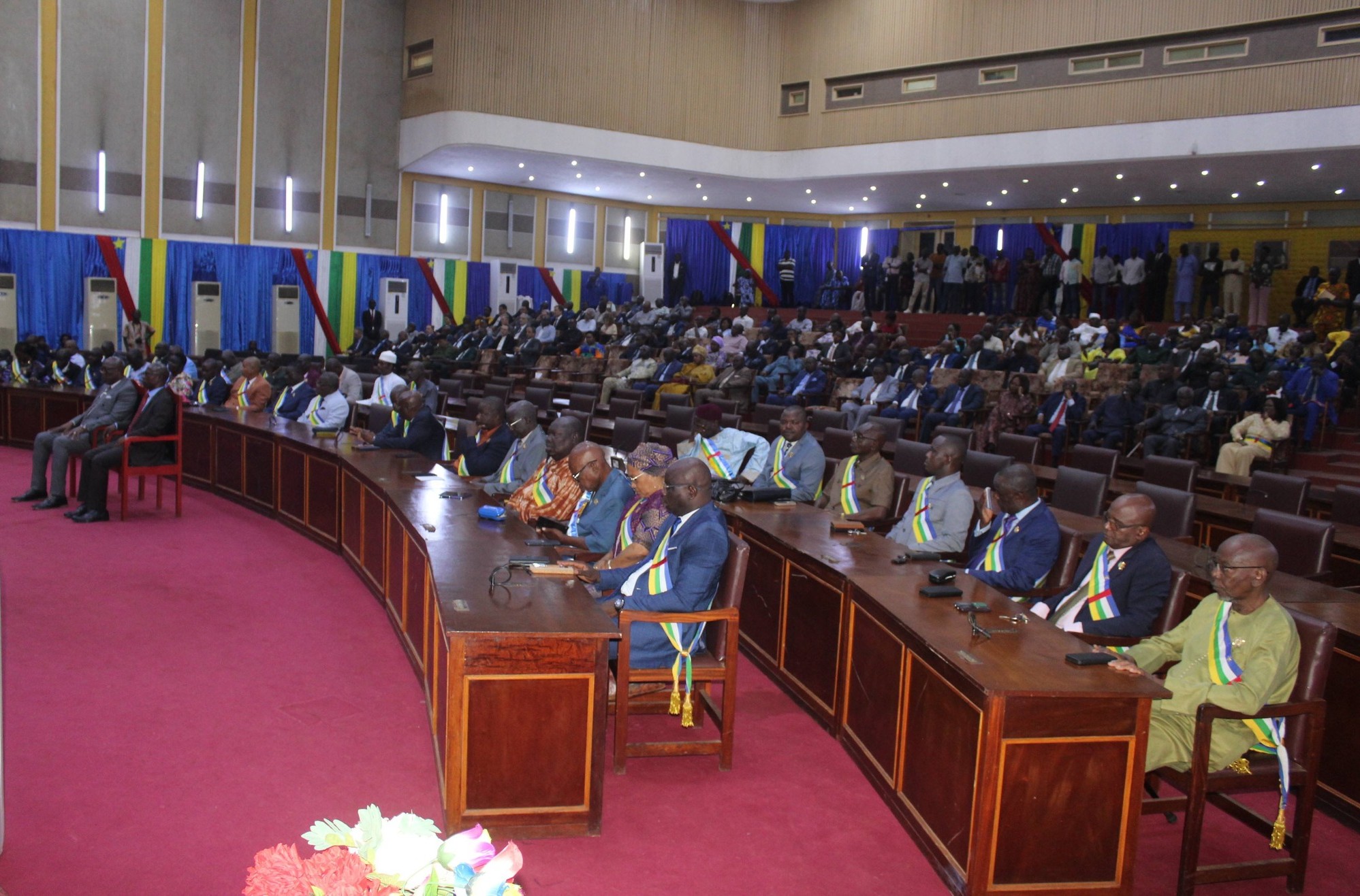 Le 8ème Parlement de la République Centrafricaine Entame Son Mandat