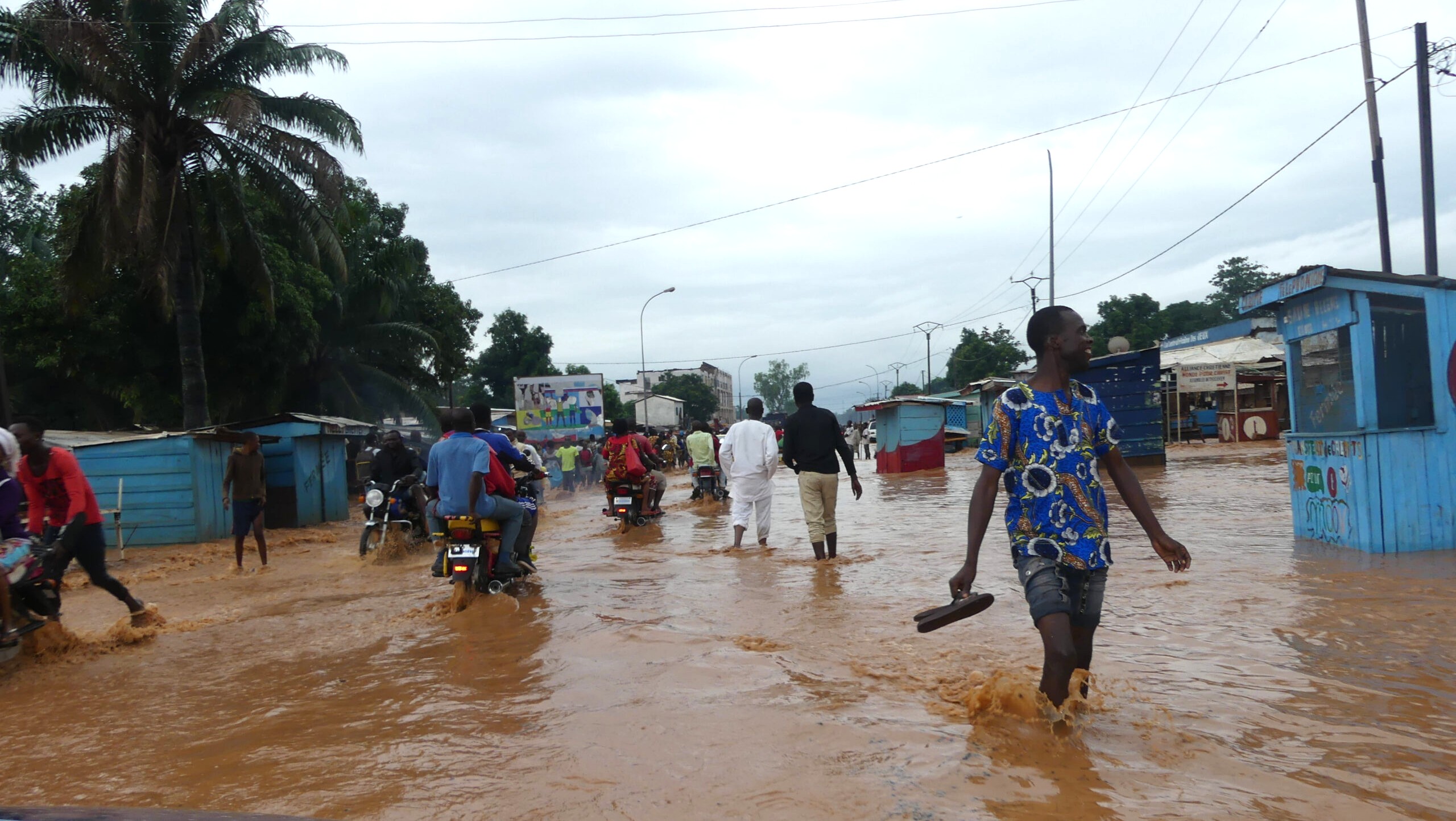 Assistance d'urgence pour les sinistrés des intempéries à Bangui