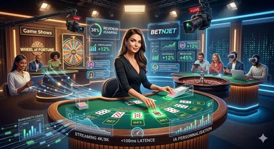 Les jeux de casino avec croupier en direct dominent le marché de l'iGaming en 2026